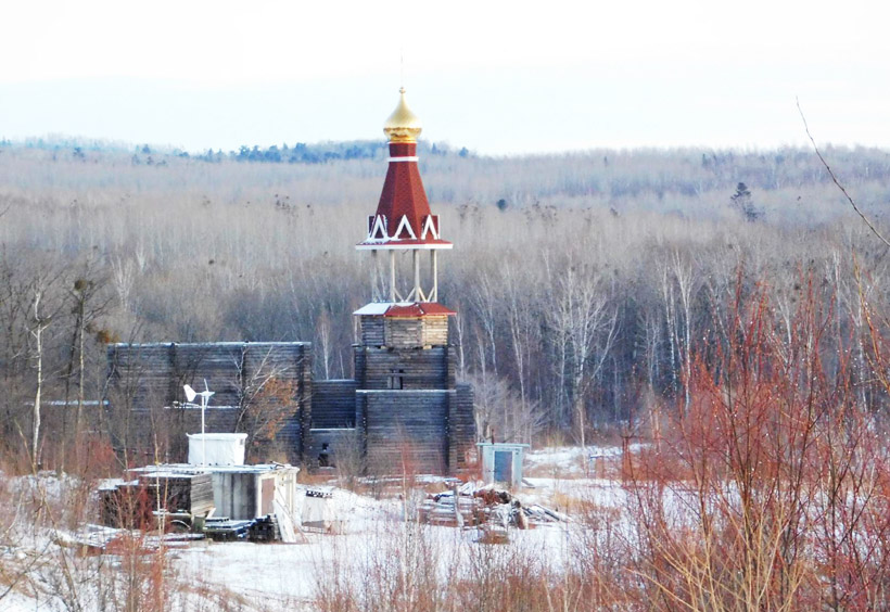 この居住区のもうひとつのロシア正教の宗教施設である修道院