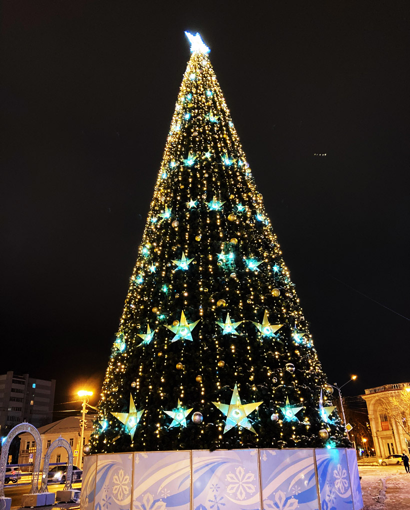 サハリンやハバロフスクでもクリスマスの準備が整いました ハバロフスク チャンネル