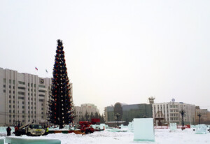 サハリンやハバロフスクでもクリスマスの準備が整いました