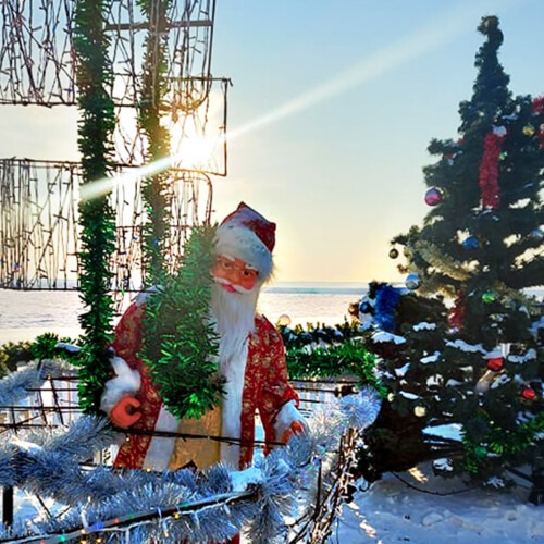 極寒のハバロフスクから届いた新年とクリスマスの便り