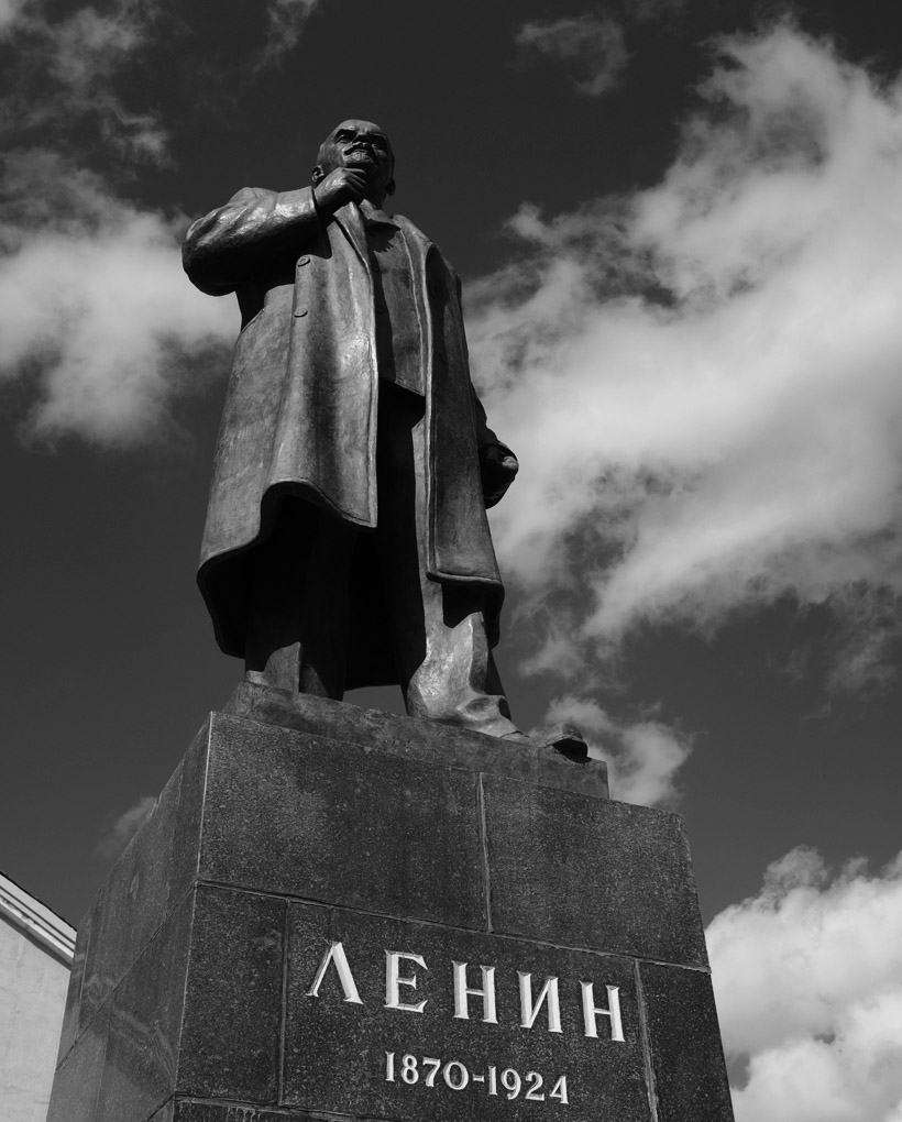 レーニン像：アレクサンドロフスク・サハリンスキー