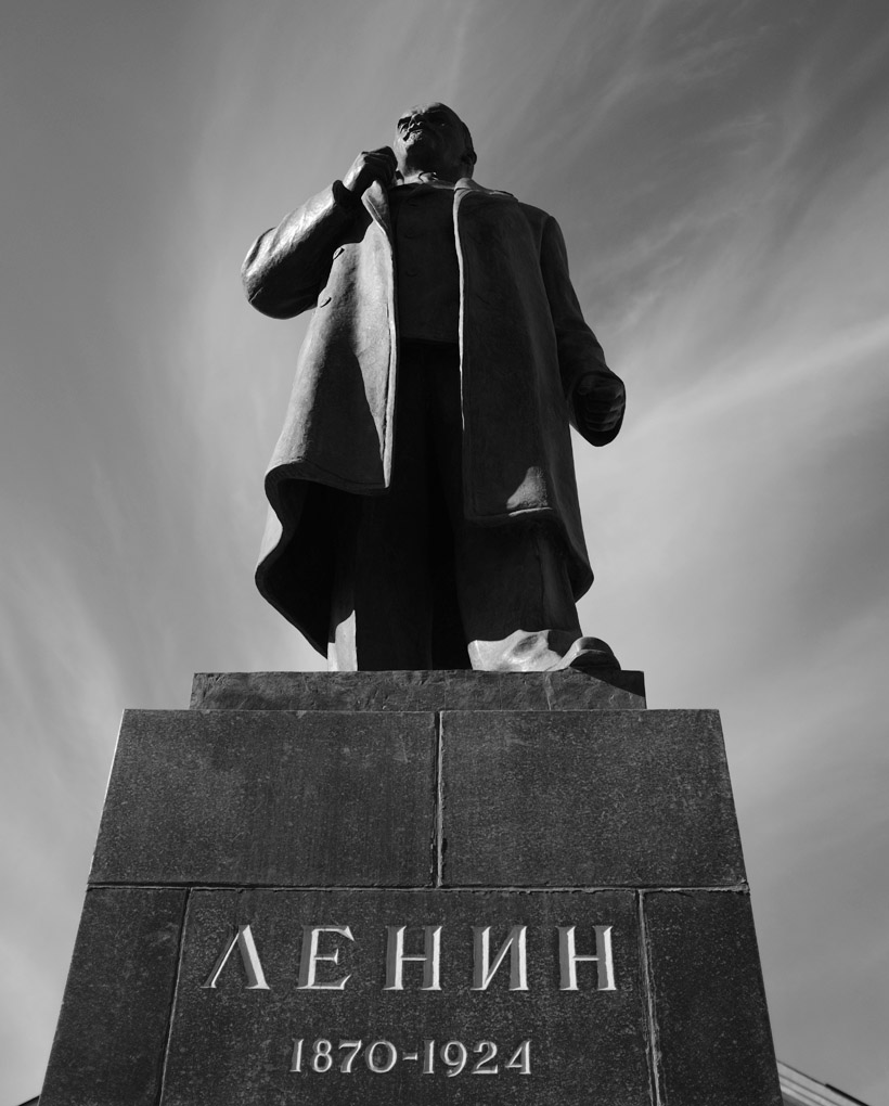 レーニン像：アレクサンドロフスク・サハリンスキー